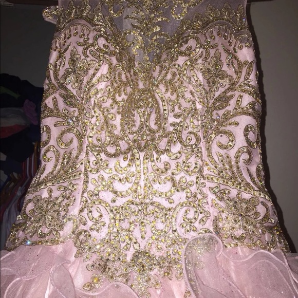 Ball gown dress quinceañera sweet sixteen dress - Picture 2 of 3